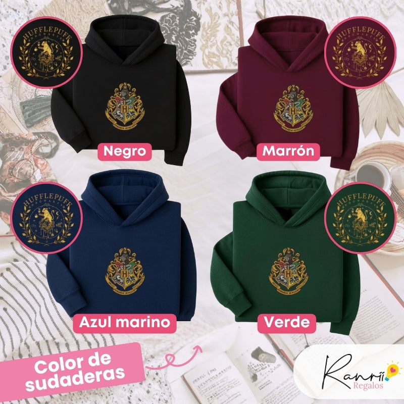 Sudadera Unisex | Harry Potter Hufflepuff Gold