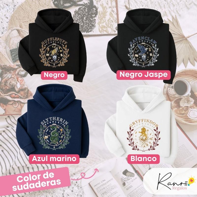 Sudadera Unisex | Harry Potter 4 casas