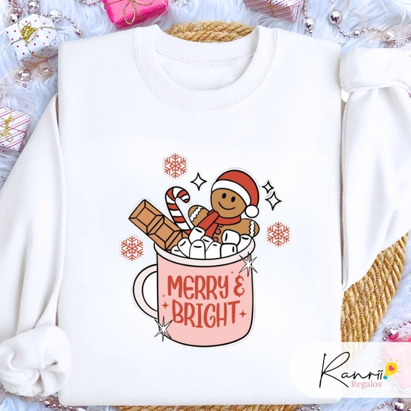 Sudadera Merry & Bright